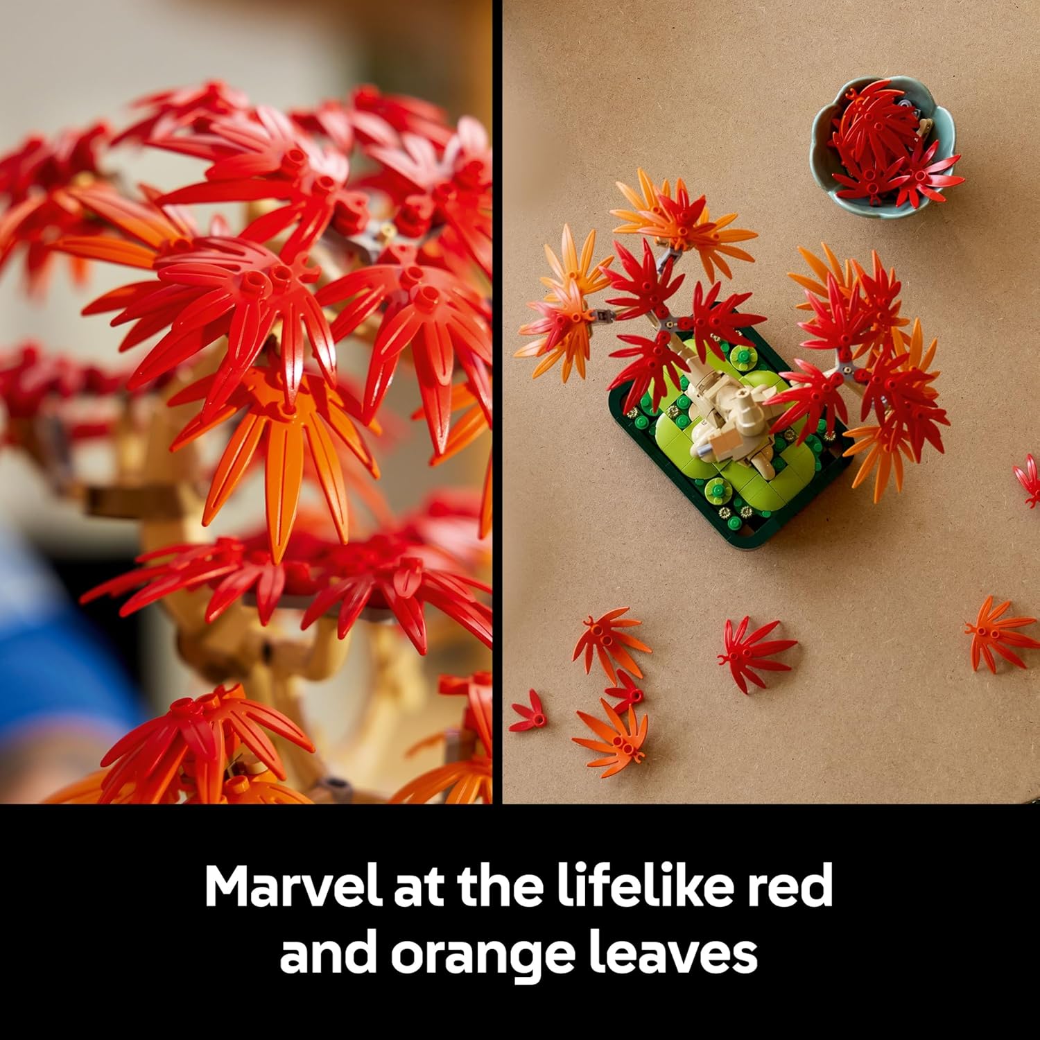 LEGO Japanese Red Maple Bonsai Tree Set