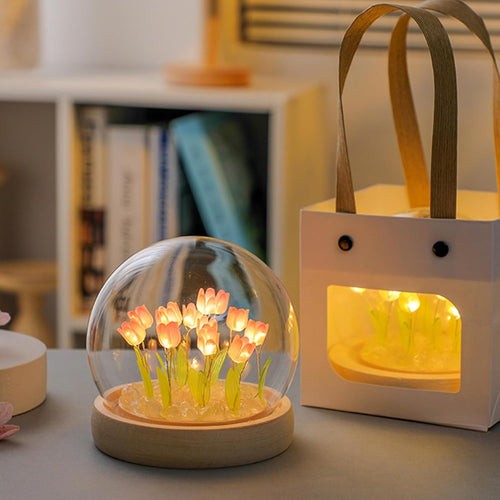 20 Tulip Flower LED Night Light